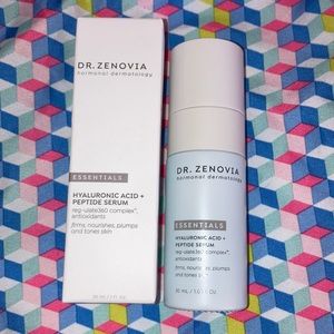 New! DR. ZENOVIA Hyaluronic Acid + Peptide Serum